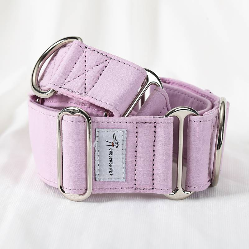 Italian Little Lingti Huibi Betinti Special Cotton Cotton adjustable wide pet collar horse Dobin