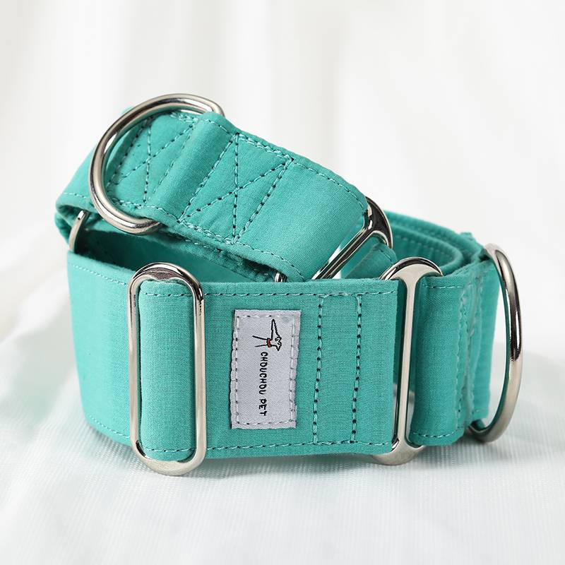 Italian Little Lingti Huibi Betinti Special Cotton Cotton adjustable wide pet collar horse Dobin