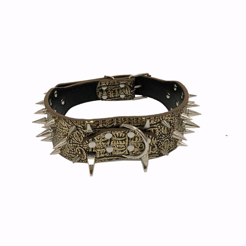 I'm going to nail the big dog's collar