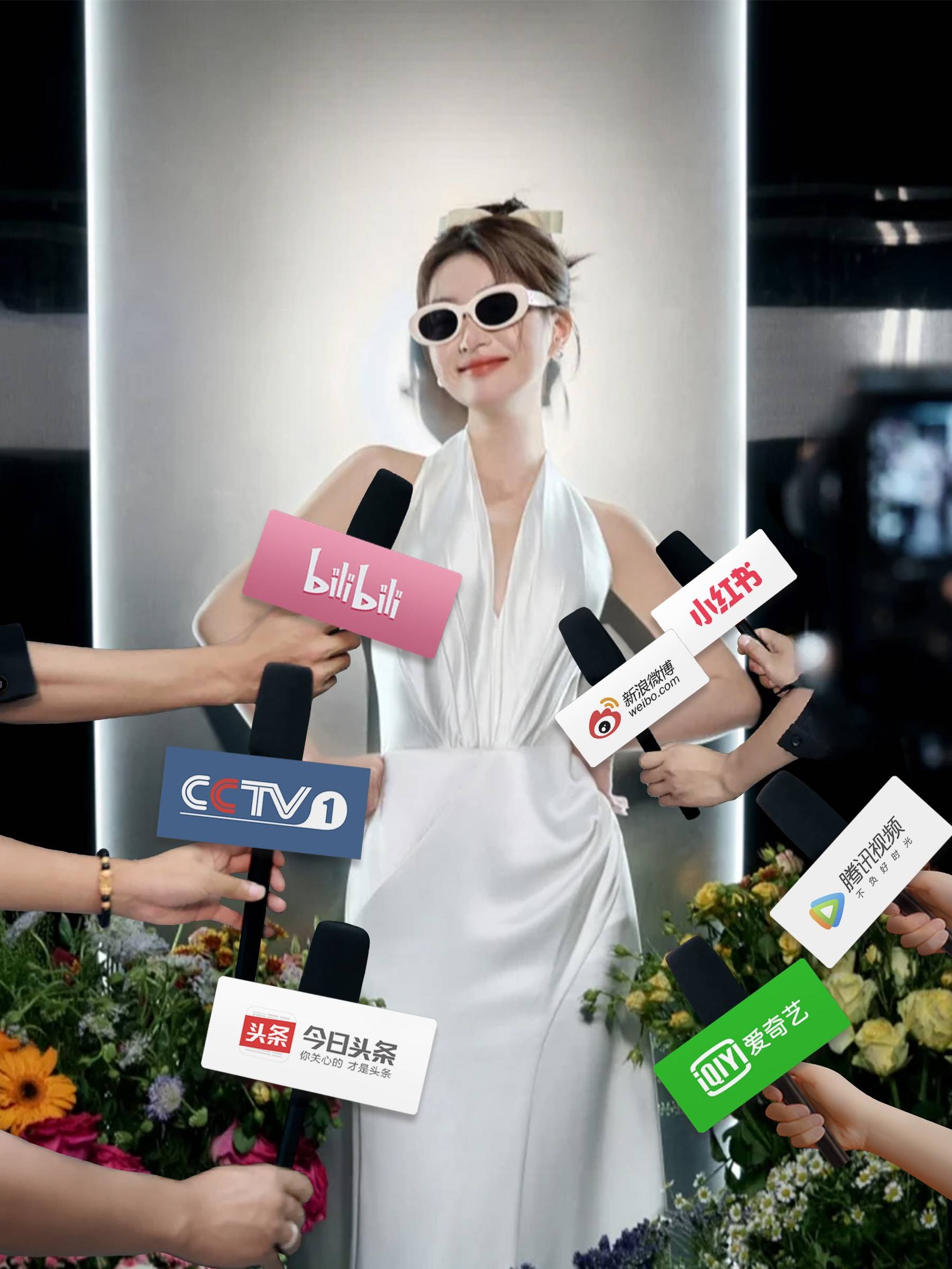 Wedding photo atmosphere props simulation microphone experience female celebrities interview wedding microphone to connect relative game creativity