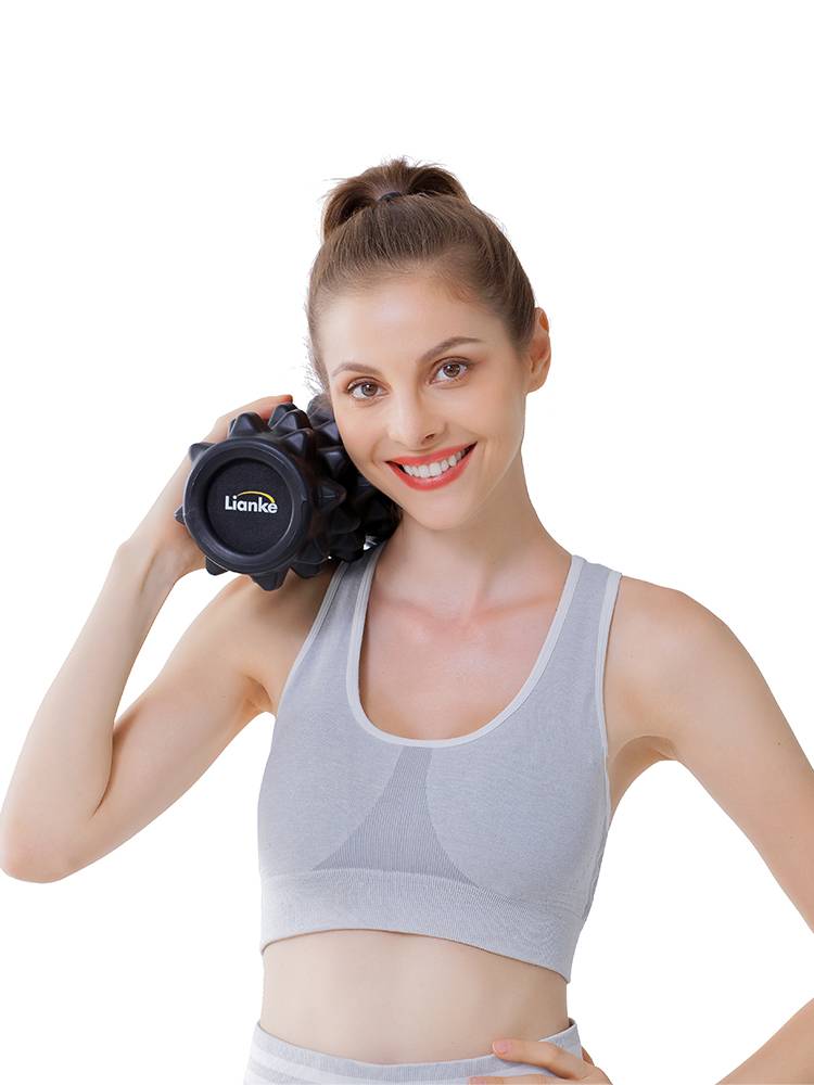 Lianke high hardness super painful solid Langya wolf rod pillar massage relaxation muscle fitness foam roller axis