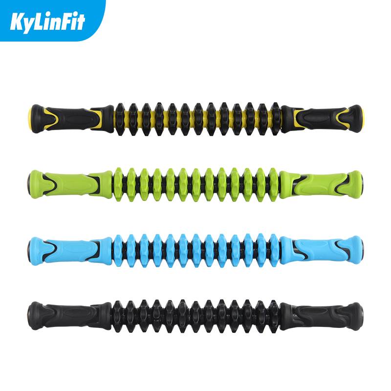 Muscle massage stick muscle relaxation device yoga massage rolling axis bangs wolf tooth massage rolling leg roller roller