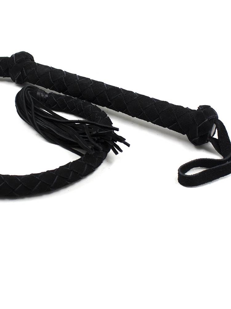 Pure leather whip, whip whip, riding dance show show, showing defense whip martial arts whip shadow