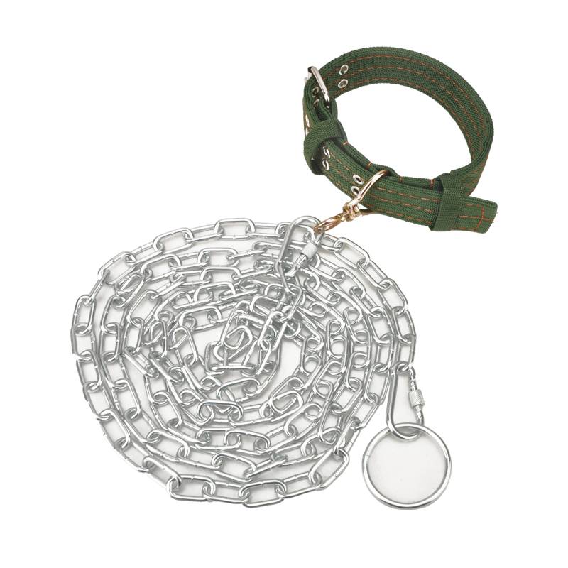 Dog chain traction rope anti -bite iron chain large dog dog collar walks dog rope small Koide Maode animal husbandry dog