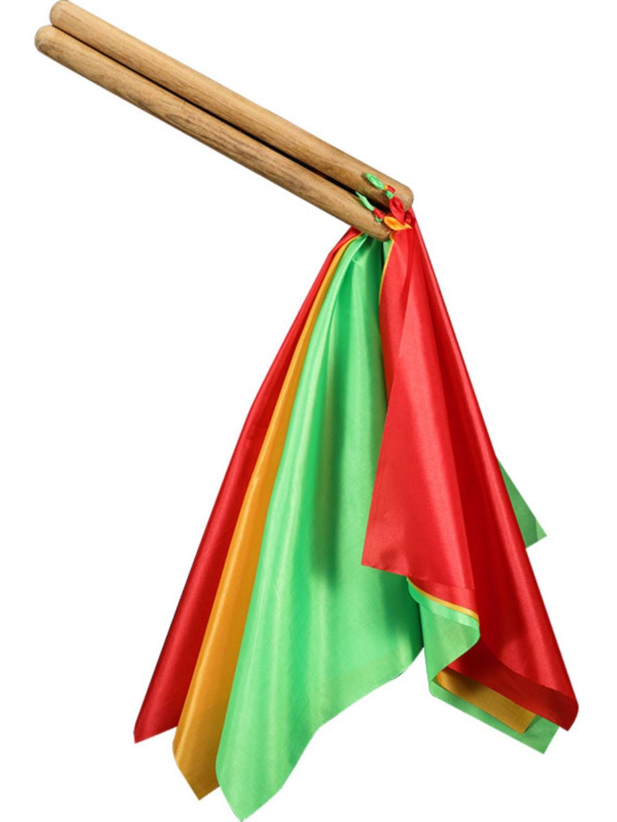Huai Mu solid wood drum stick drum drum drum drum professional drum professional big drum adult children red silk square scarf stick stick