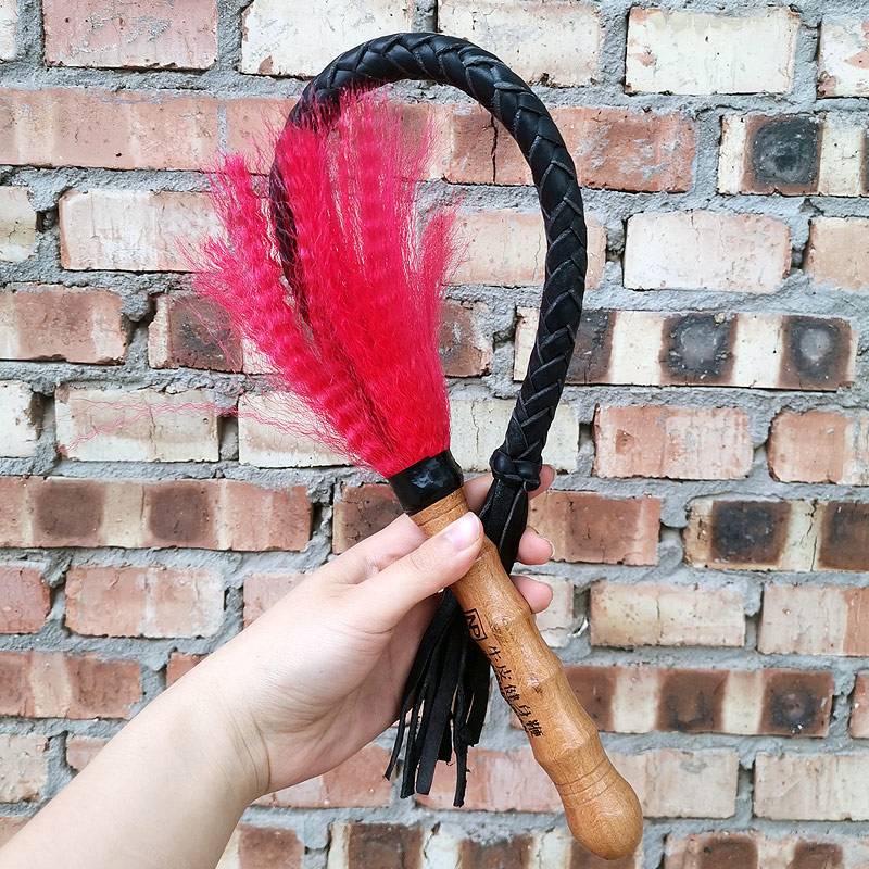 Pure leather whip, fitness whip, whip and whip knight, tutoring beast, beast, anti -body whip martial arts film and television props