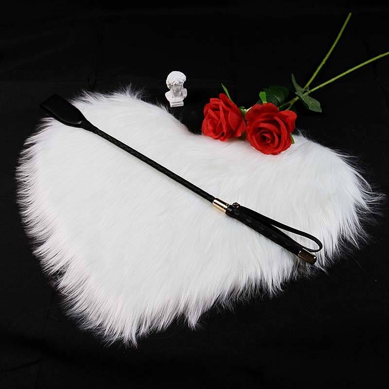 Black horse whip