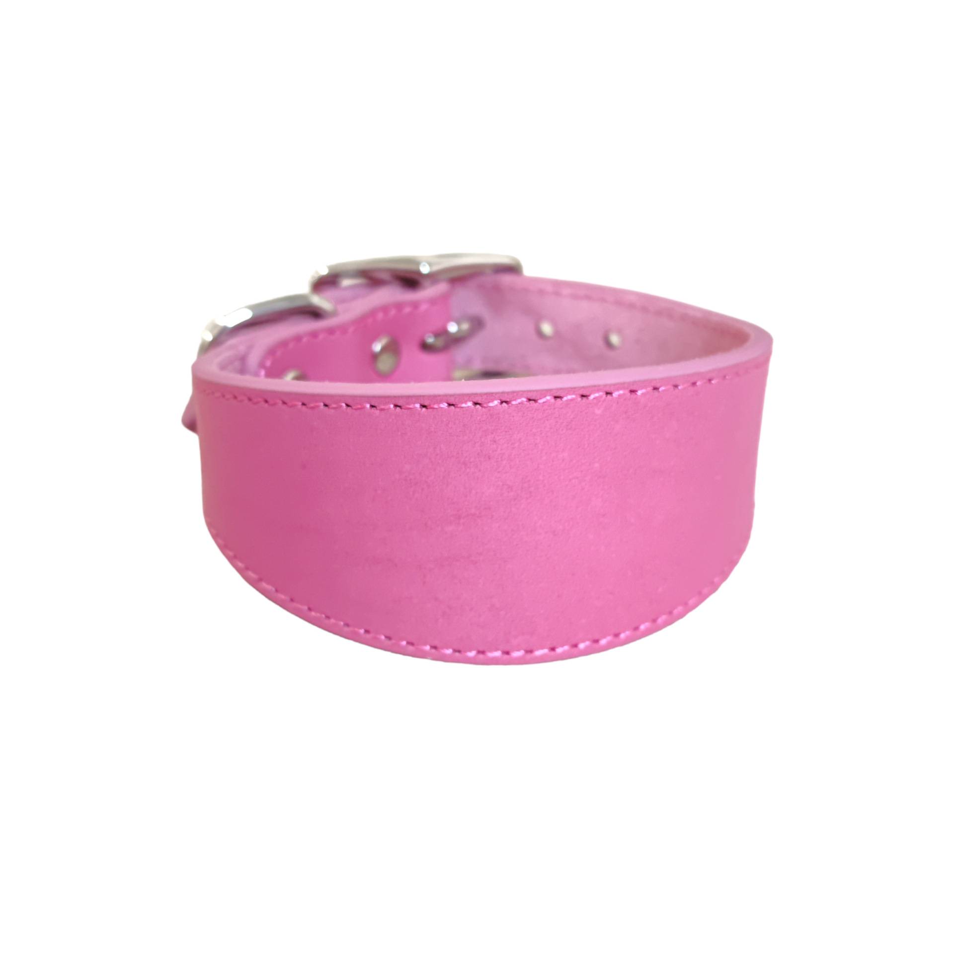 Leather cowhide pet loop anti -dog dog Lingti dog fine dog Wellington large dog small dog width leather