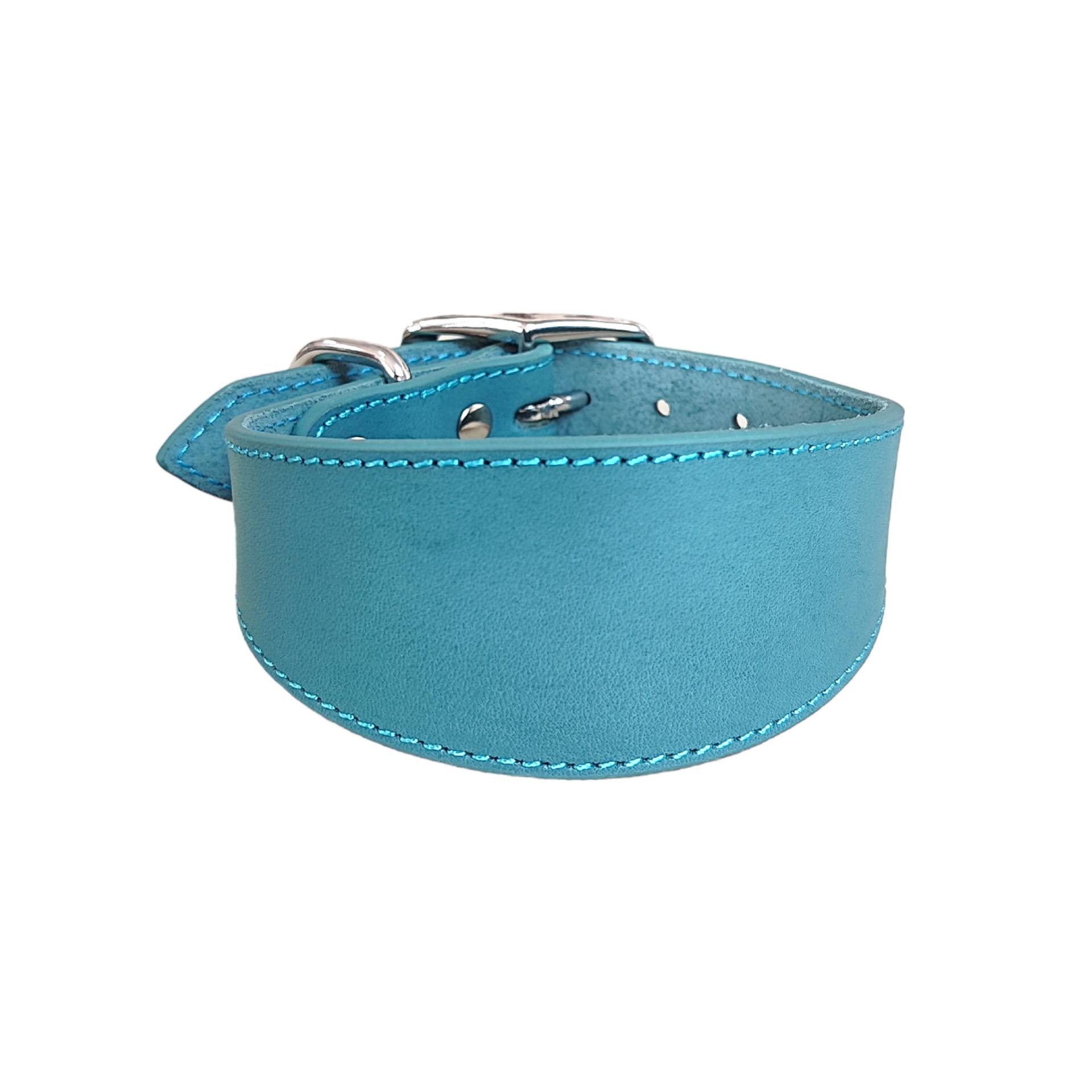 Leather cowhide pet loop anti -dog dog Lingti dog fine dog Wellington large dog small dog width leather