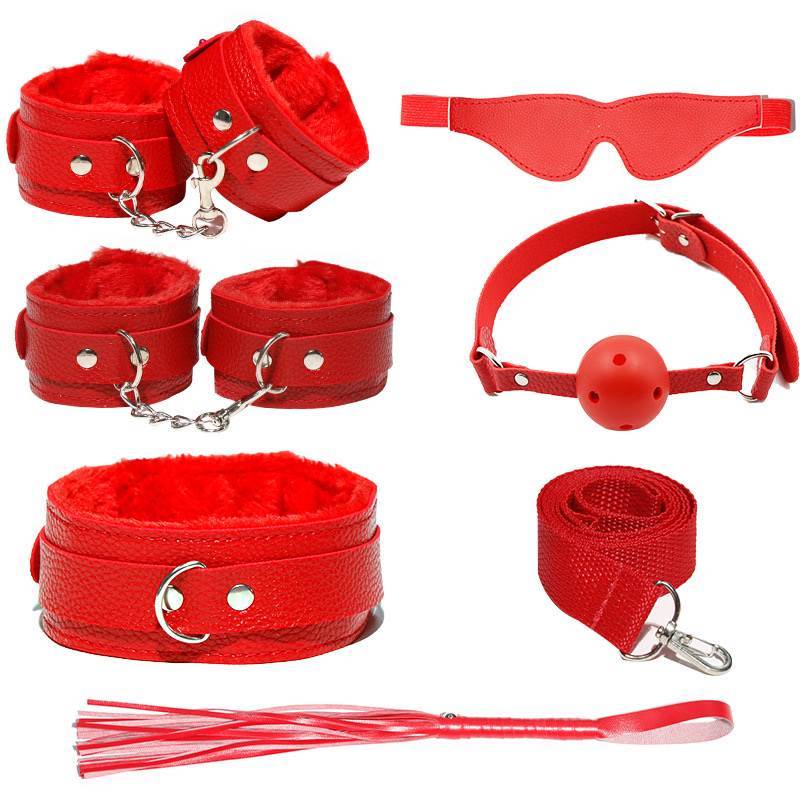 Six sets of red fur