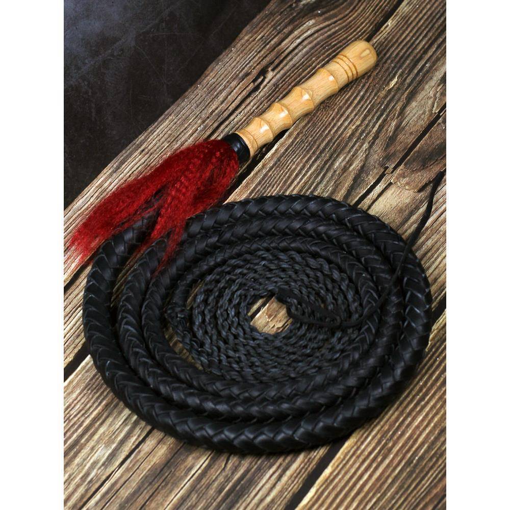 Fighting wolf whip leather whip, fitness whip whip martial arts whipped sheep, sheep whip, whip, whip steel whip