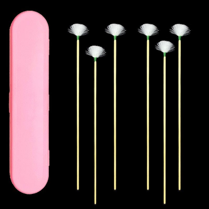 6 sets of bamboo-stamped goose stick (boxed)