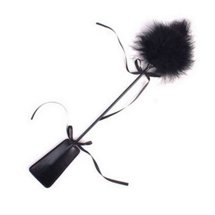 Trend a couple funny super long rod feather stick picking skin, shooting, photo cos decorative props, swinging cat stick