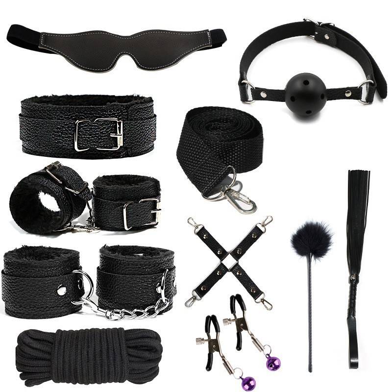 Ten sets of black (package) for Fun velvet