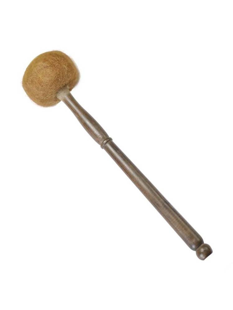 Buddhist sound bowl stick hammer Nepalese handmade wool felt knocking stick big Tibetan chanting bowl mallet audio therapy Buddhist sound bowl accessories