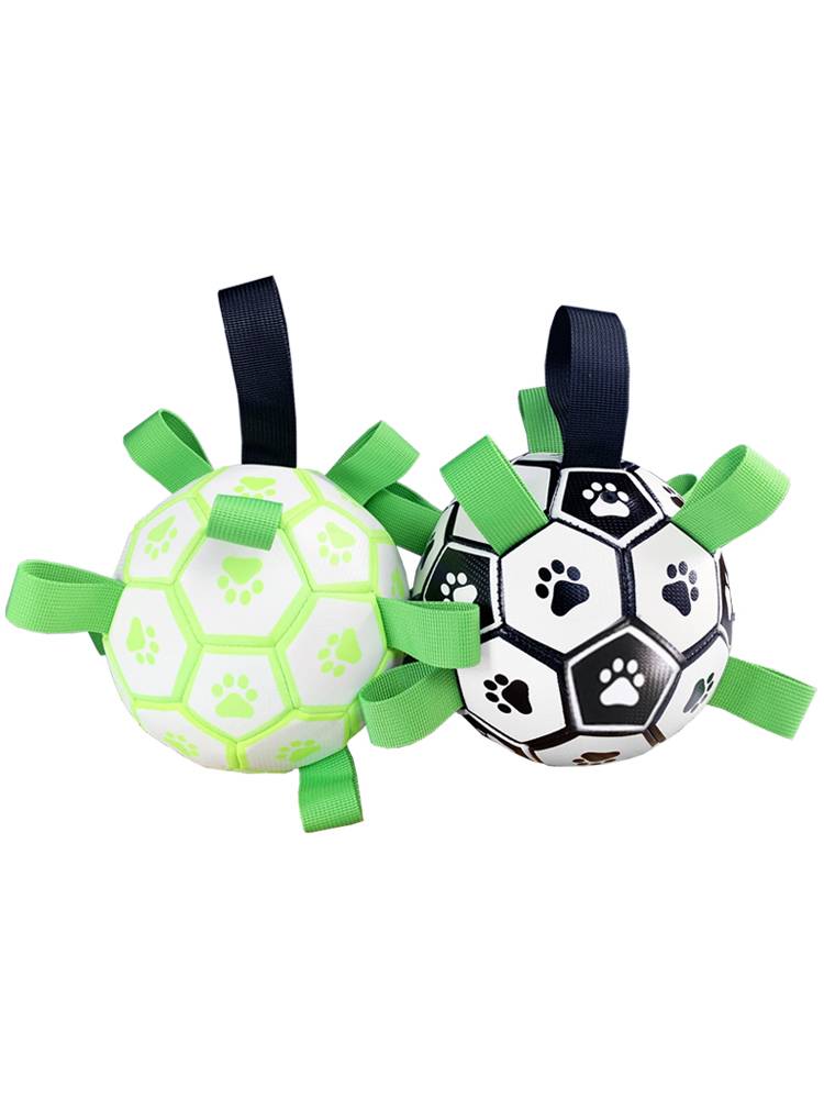 Pet dogs fluorescent football toys