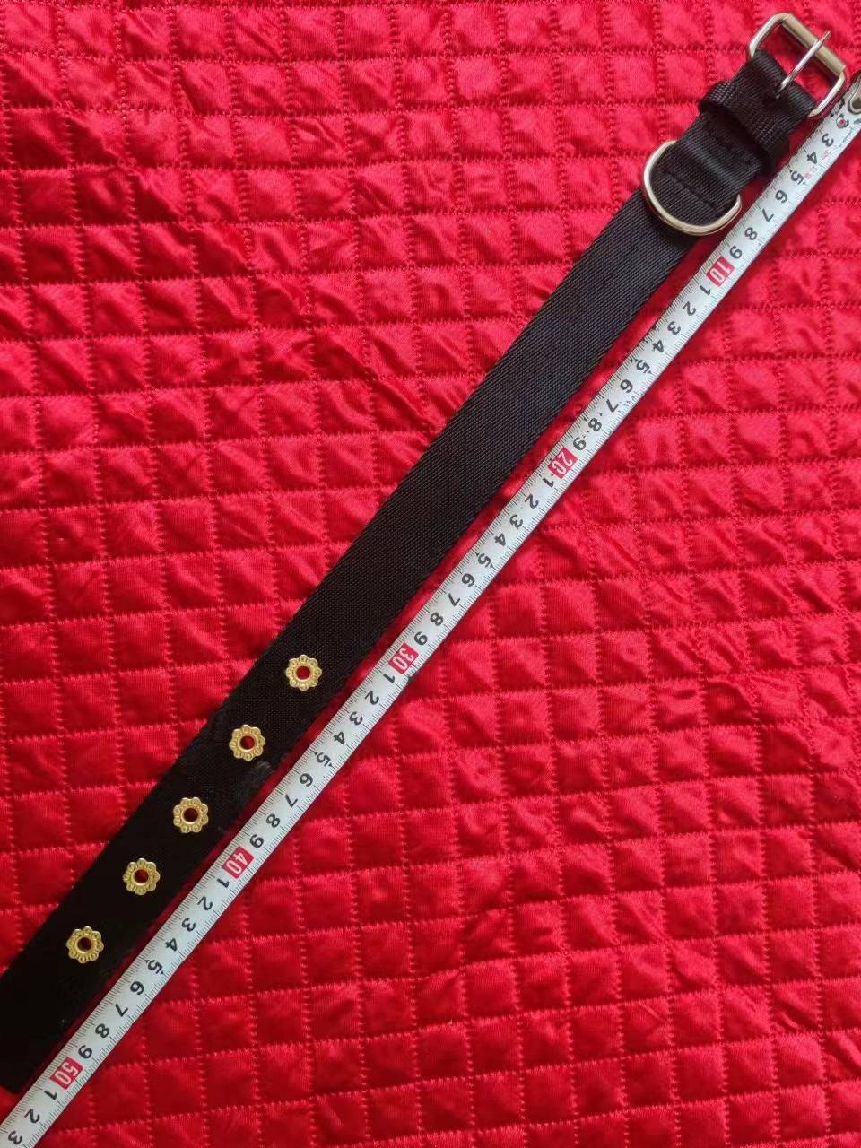 Pure handmade fierce dog products Equipped with pet dog big dog reinforcement exquisite neck collar 16 provinces