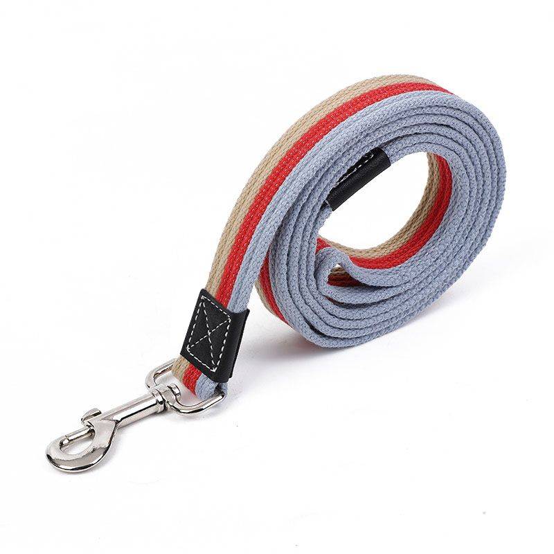 Pet canvas traction rope training dog rope reinforcement La Brador universal medium -sized dog traction dog rope large dog