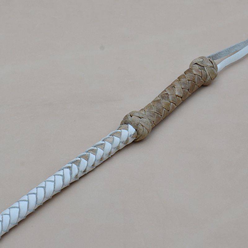 Cowhide horse whip fiber whip whip martial arts whip shepherd shepherd sheep whip 8 shares of cowhide whip handmade