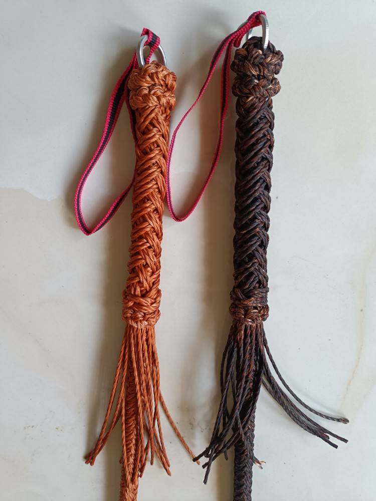 70 cm long tire lashes or traditional hand-weaved dance