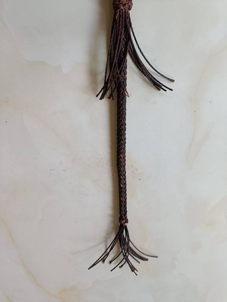 70 cm long tire lashes or traditional hand-weaved dance