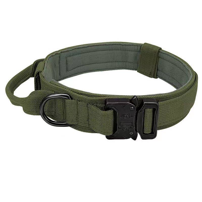 Tactical dog collar - Army Green