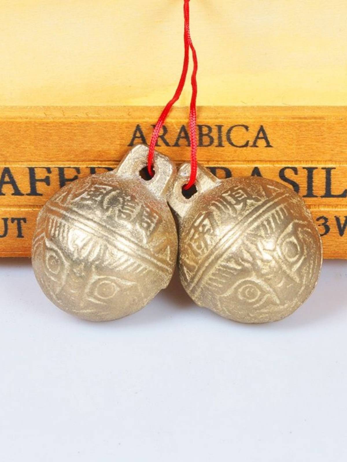 Pet Dog Bell Bell, Goat Tiger Head Copper Bell Teddy Golden Mao Trifad Bells Bell Pendant Small Middle Dogs