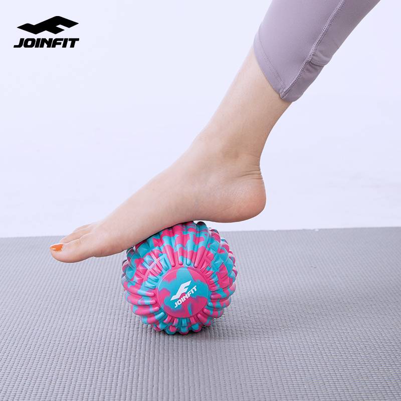 JOINFIT peanut ball massage ball muscle relaxation fascia ball cervical membrane ball big feet base fitness ball back double ball