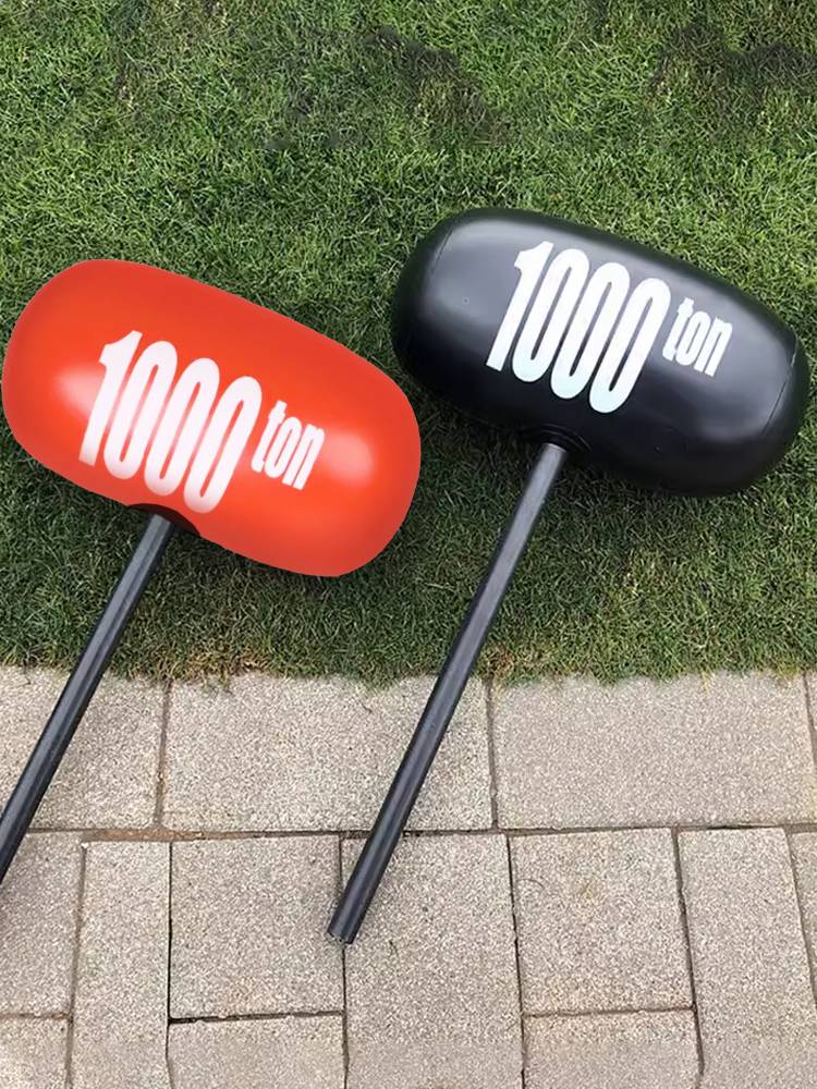 Elastic Hammer Toys Balloon Hammer Super Large Punishment Interactive Tapping of Fighting Thousands of tons Hammer Hammer Blowing Wolf Teeth Hammer Hammer