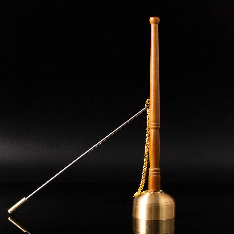A big wooden handle