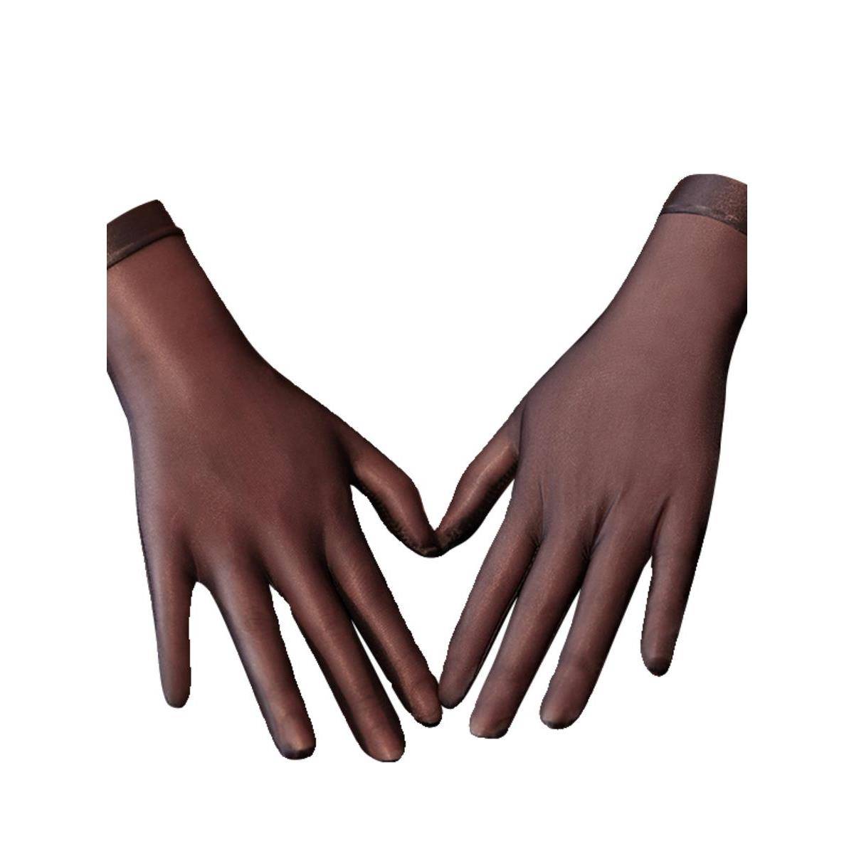 Oil Liangshou Shembin Binbin Gliang Five Fingers Short Gloves Person Sexy Queen Best Plane Plastic Men and Women's Men and Women