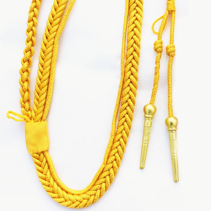 Genuine dress ribbon, guard guards, spikes, shoulder strap spiritual bands yellow ribbon band performance film and television etiquette belt
