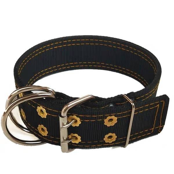 Dog supplies Meng Dog Du Gao Pet Dog Kaslo large dog thickened neck bucket dog Bit dog circle