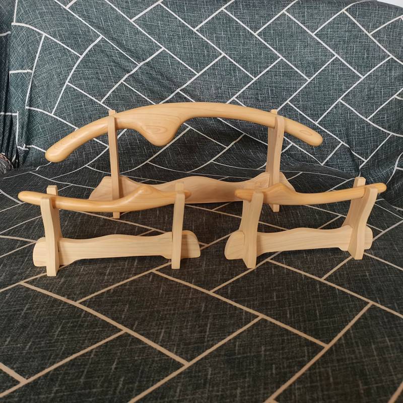 Wood sculptor + display shelf