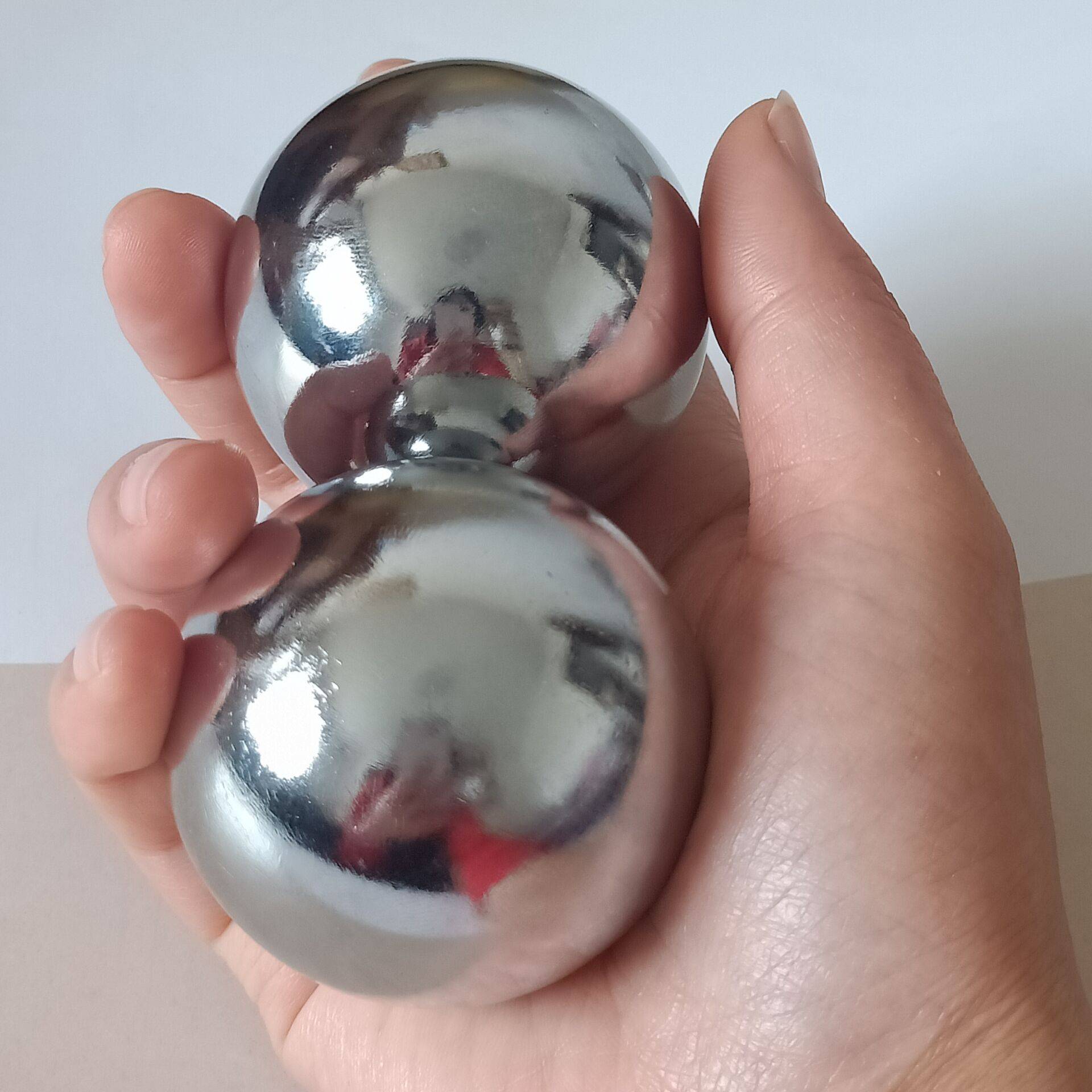 304 STAINLESS STEEL BELLS, 55MM 400 FOR A PAIR OF BAGS