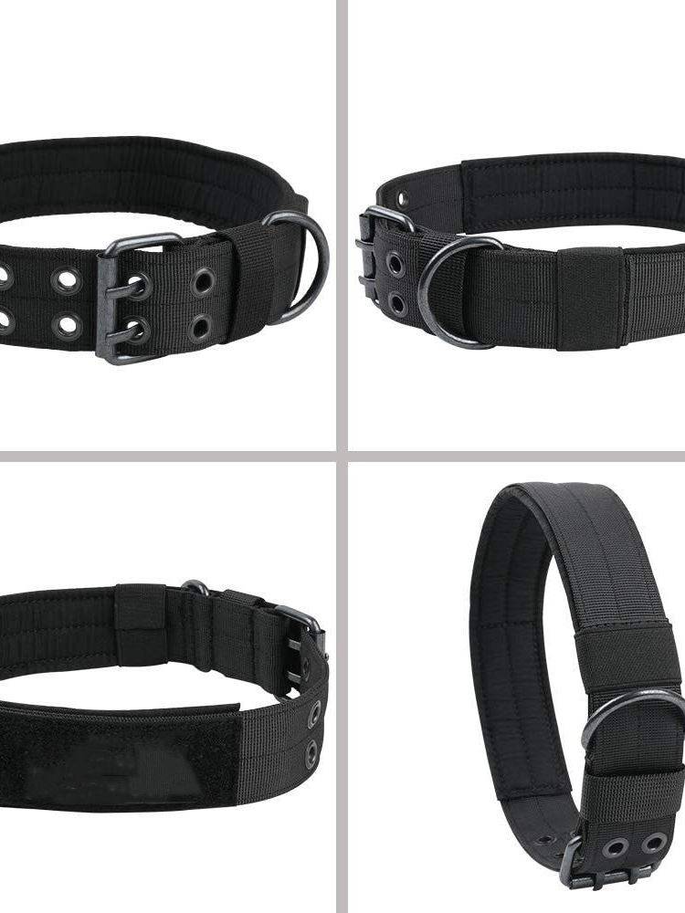 Large dog tactical dog collar traction rope big dog neck circle medium -sized dogs and horse dogs golden -haired shepherd neck dog neck cover