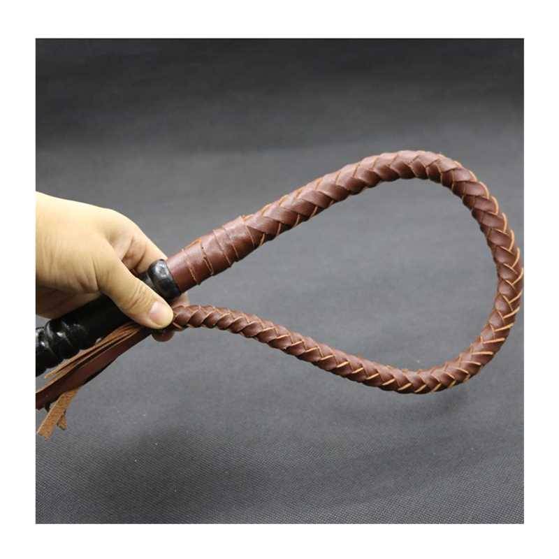 pure cowhide whip whip whip horses, riding dance, anti -body whip martial arts whip shadow television props