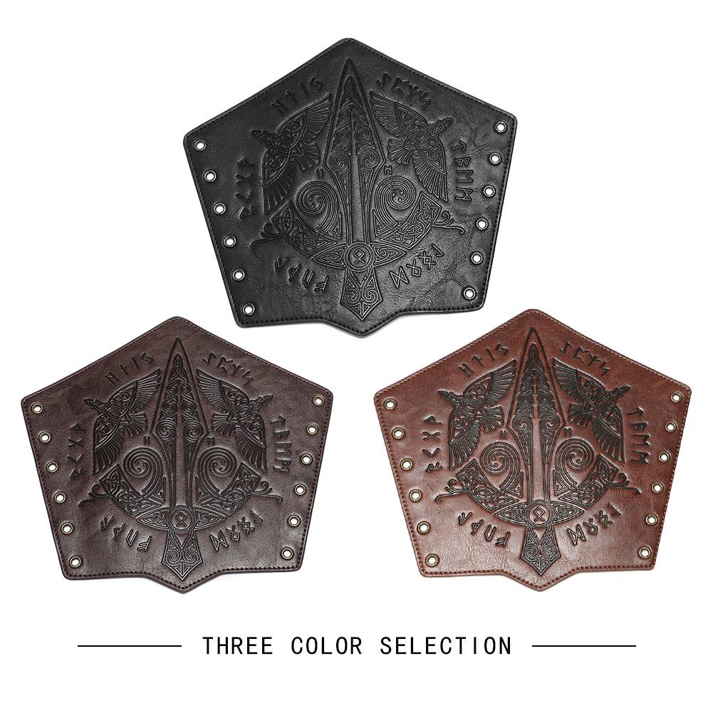 European medieval retro compressive wrist care cosplay stage props shooting arrow riding hand clothing accessories