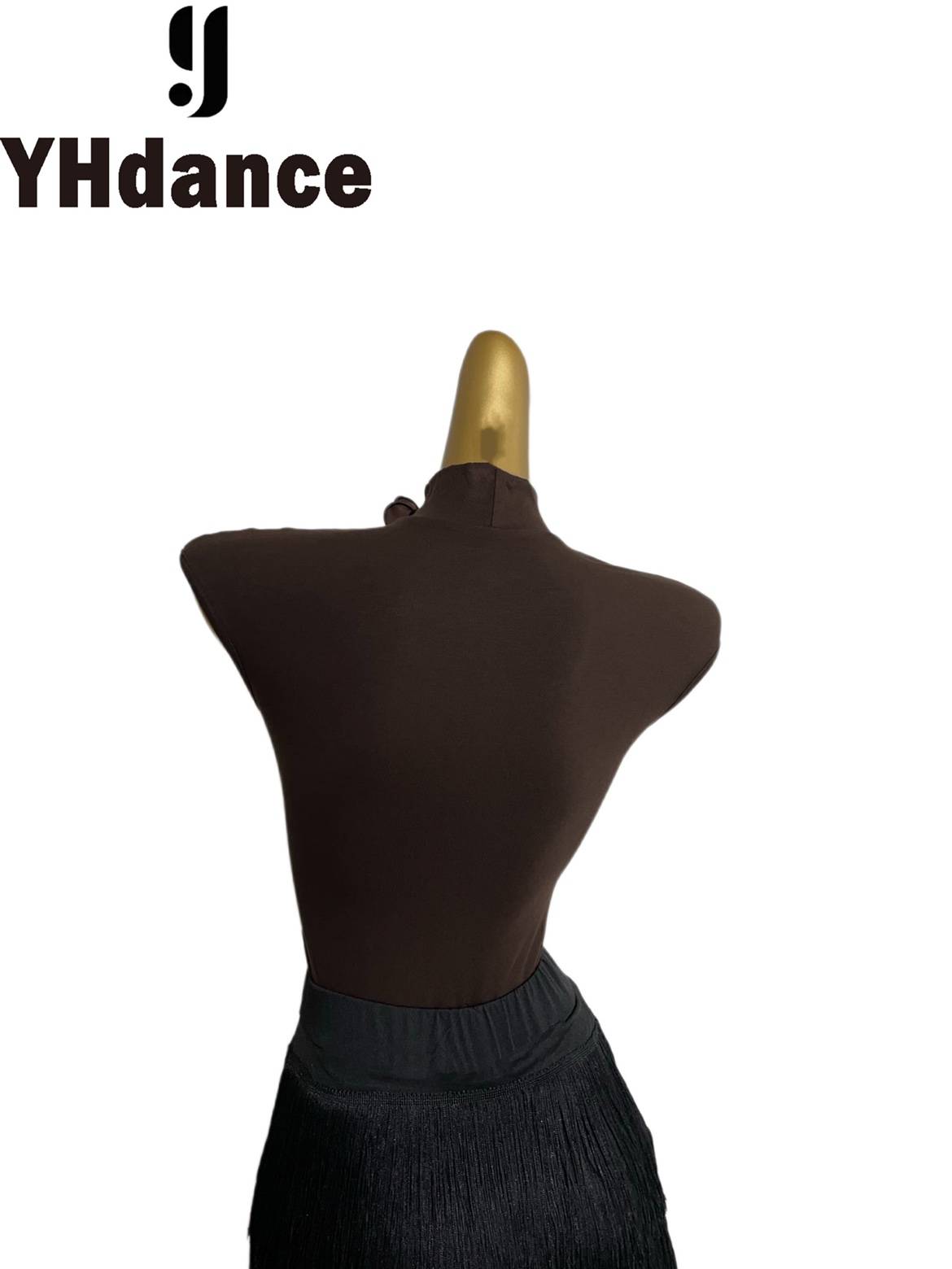 YHDANCE dance dance handmade rose vest Latin Latin Modern thin coat versatile and slimming dance C124