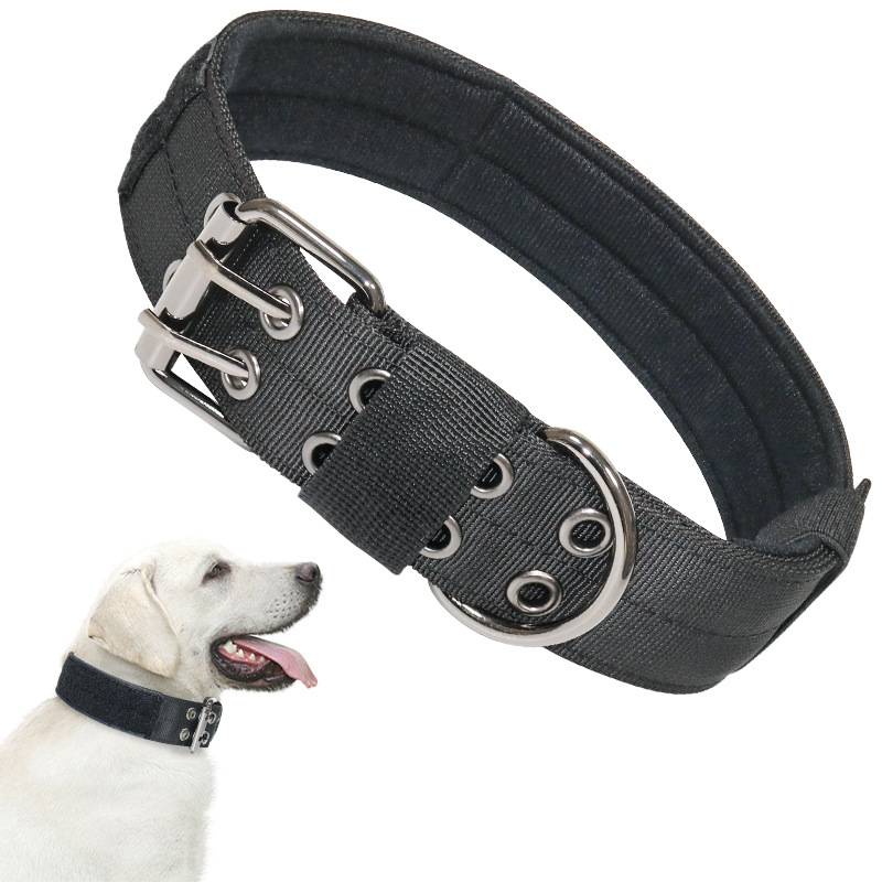 Large dog tactical dog collar traction rope big dog neck circle medium -sized dogs and horse dogs golden -haired shepherd neck dog neck cover