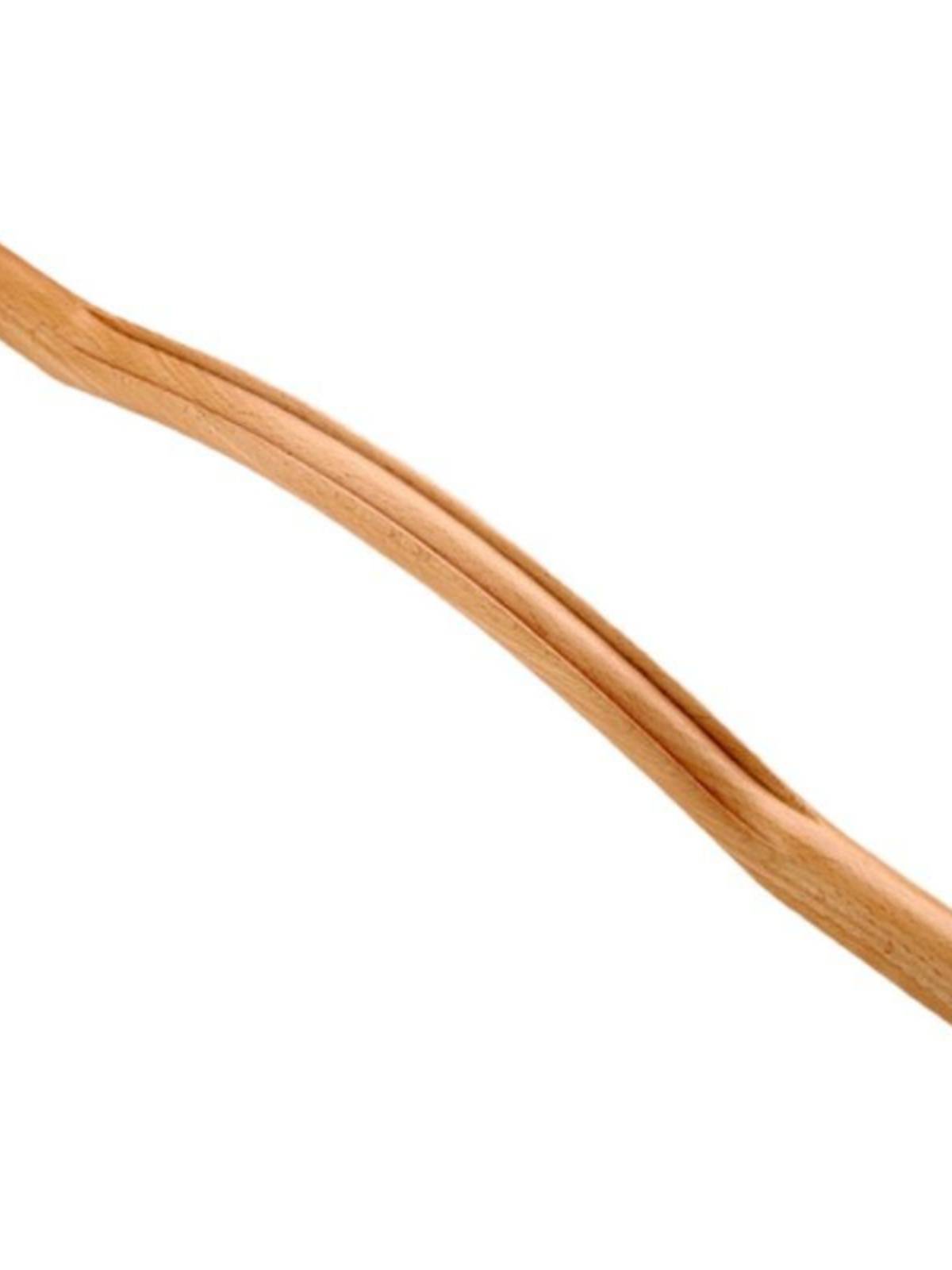 A neck-scraper is used all over the neck
