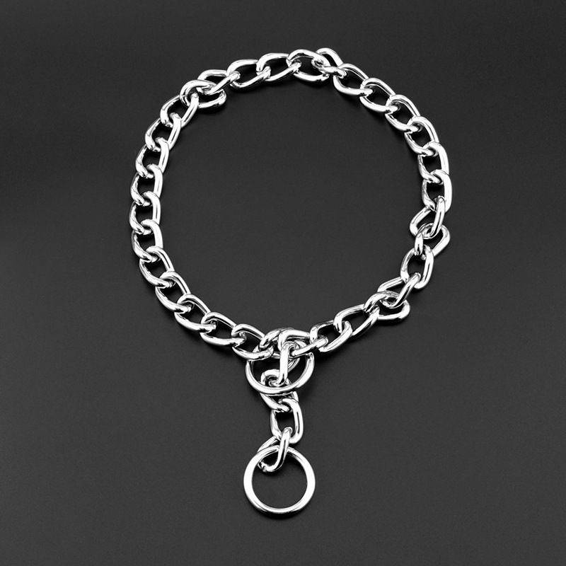THE METAL P-CHAIN BIG DOG COLLAR