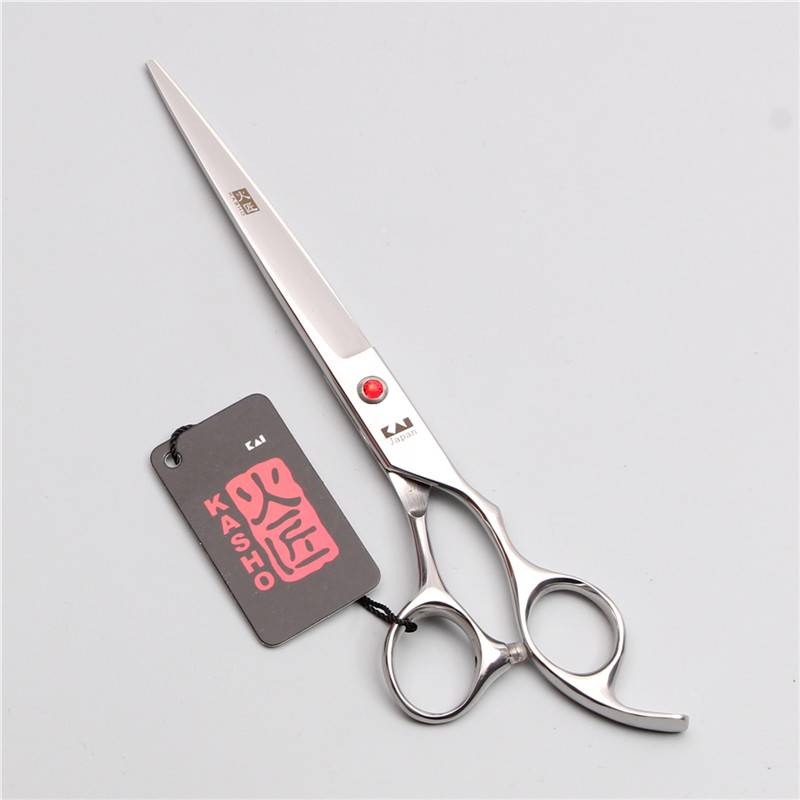 Artists 6.5/7/7.5/8 -inch Directly cut Pet Scissors Scissors Teddy Golden Mao Dog Vovered Sabb Cosmetic Cosmetics