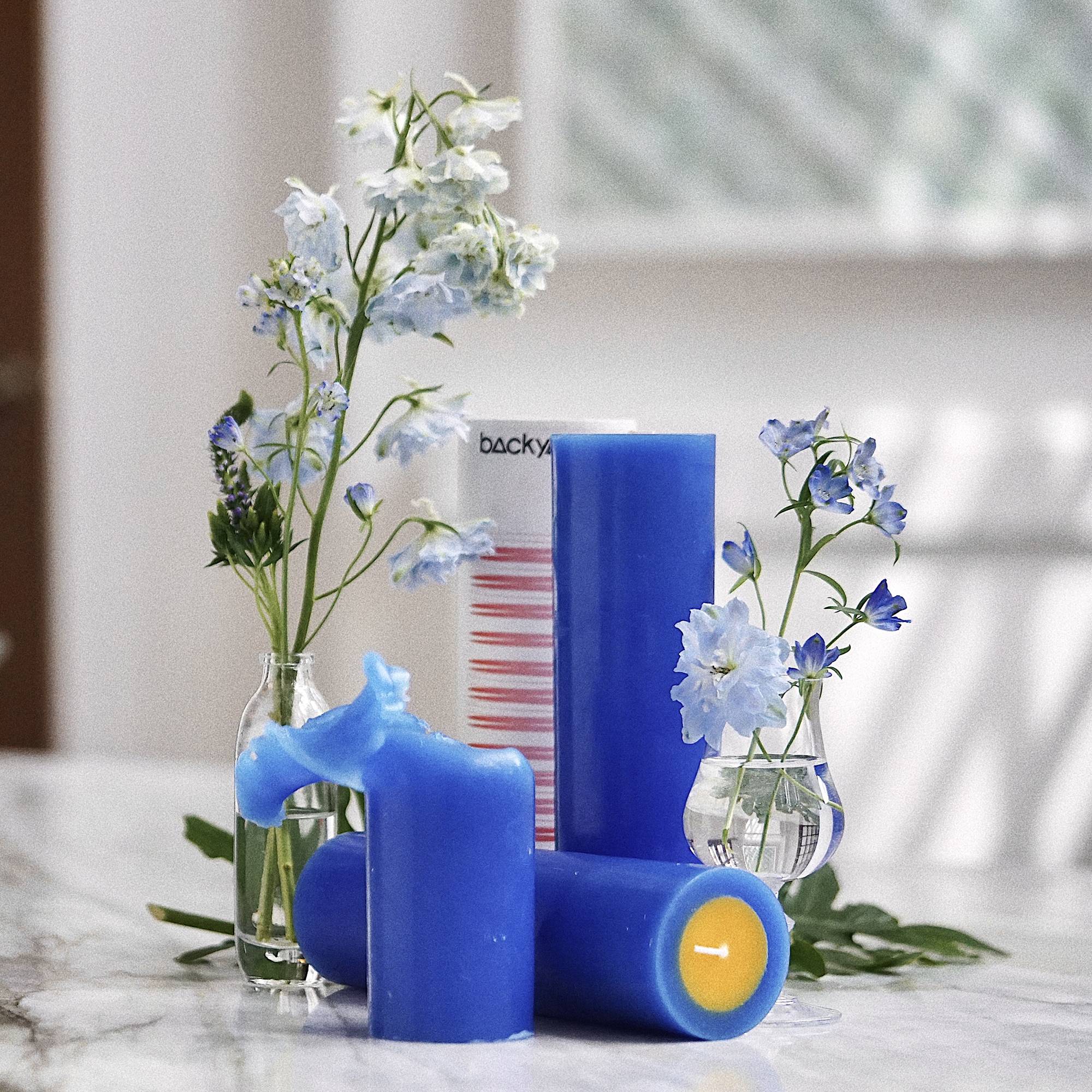 Fufu x backyard Flower candle art aromatherapy senior creative fragrance Christmas gift
