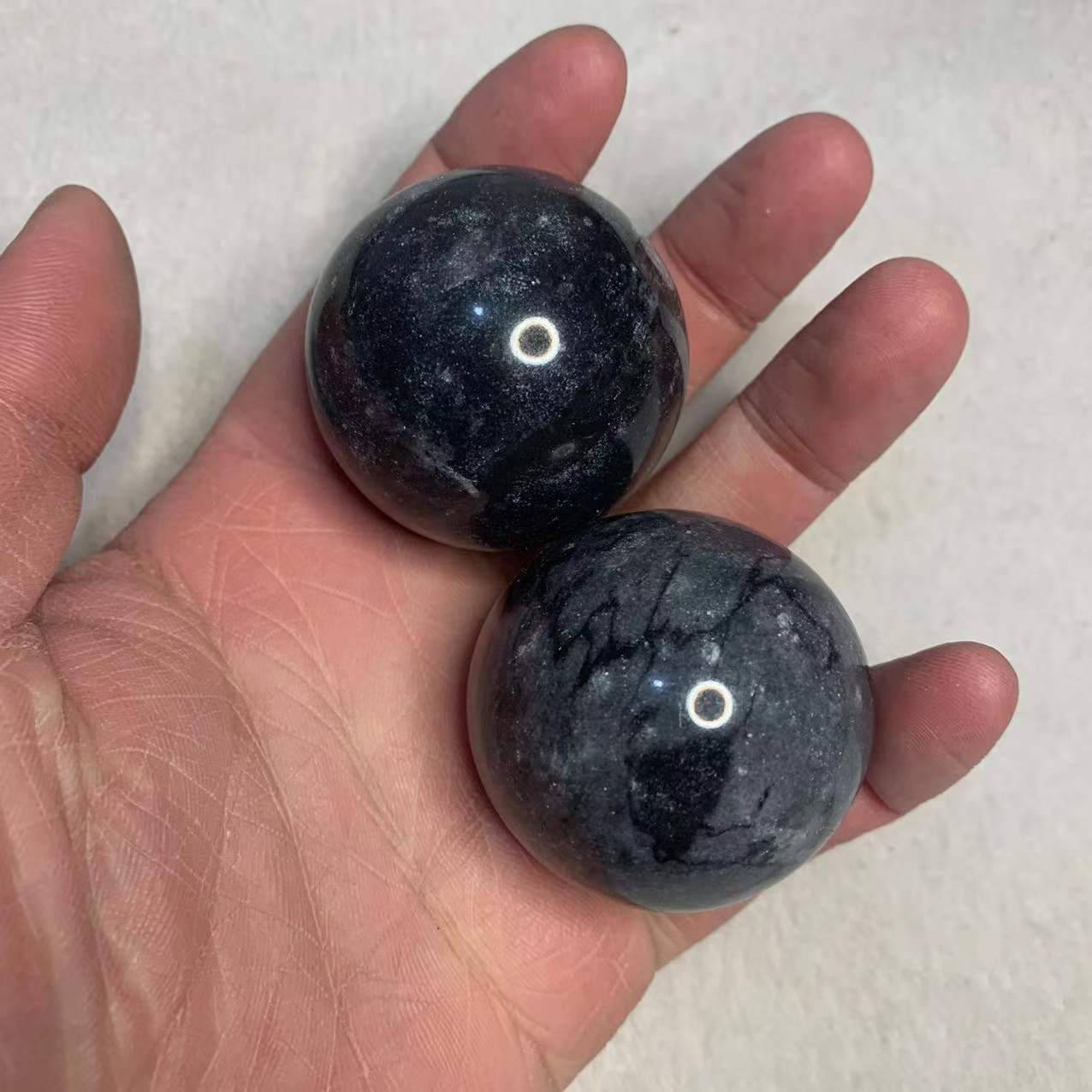 about 45mm black flower