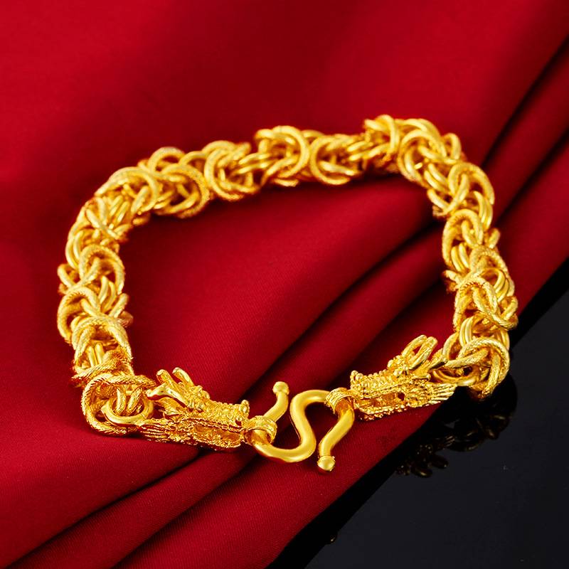 men with dragon bracelets 1 and 20 and about 30 g