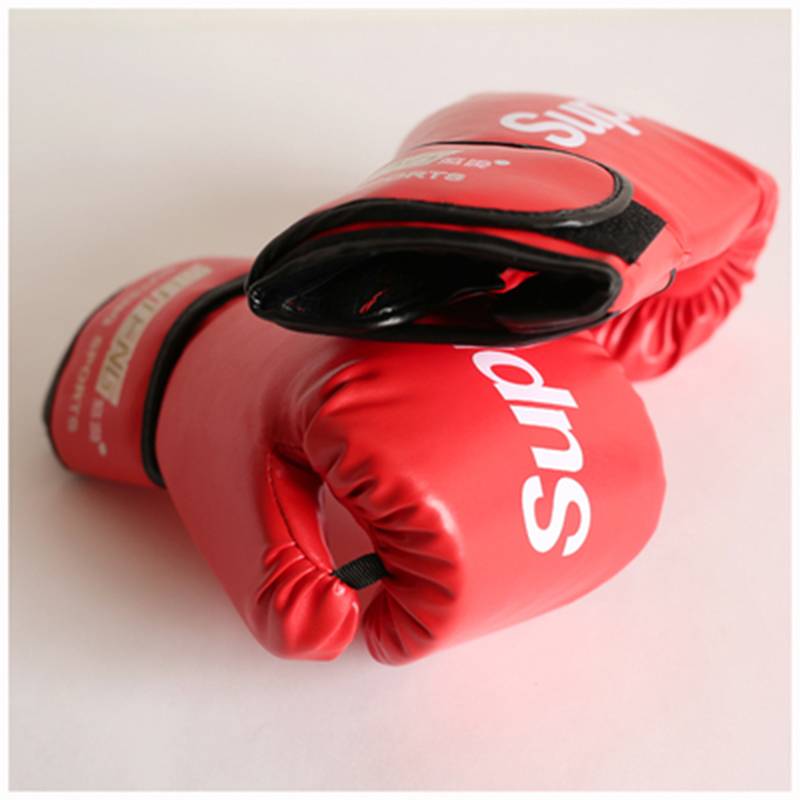 Red boxing gloves