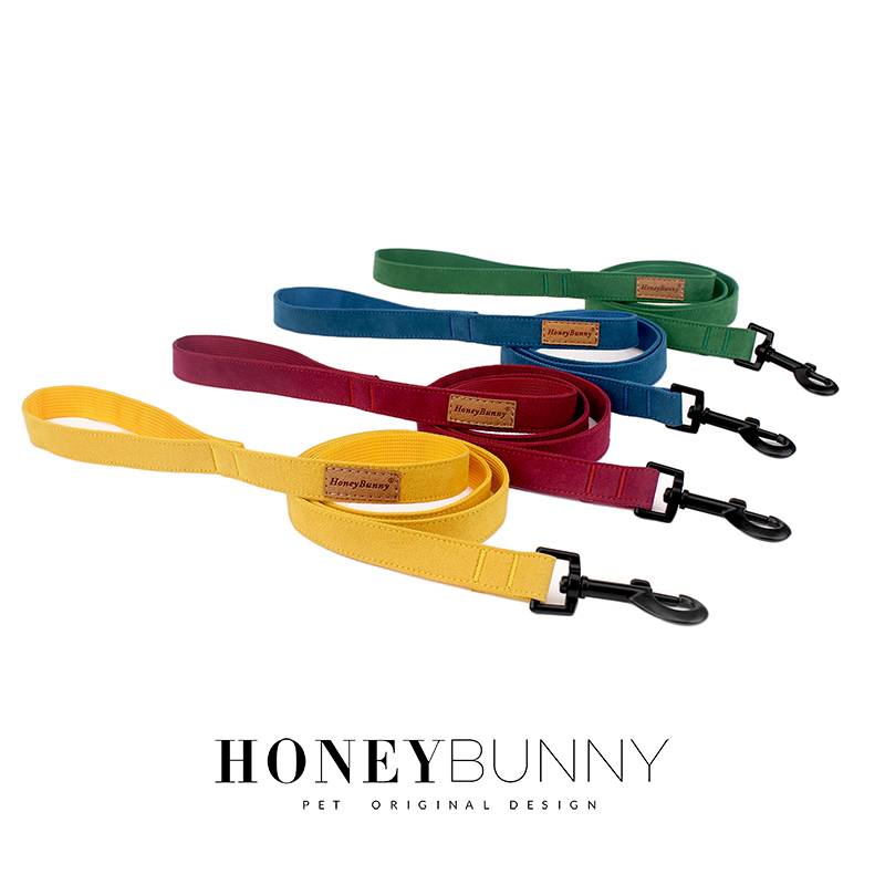 honeybunny outdoor dog collar traction rope walking dog engraving leather card custom anti -lost neck ring