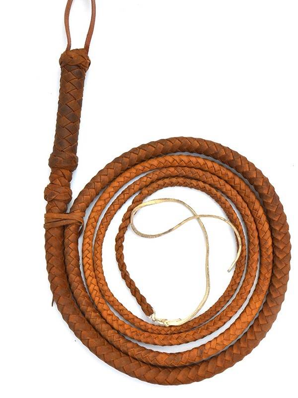 Cowhide horse whip all leather whip fooled whip whip martial arts defense non -relics shepherd whip
