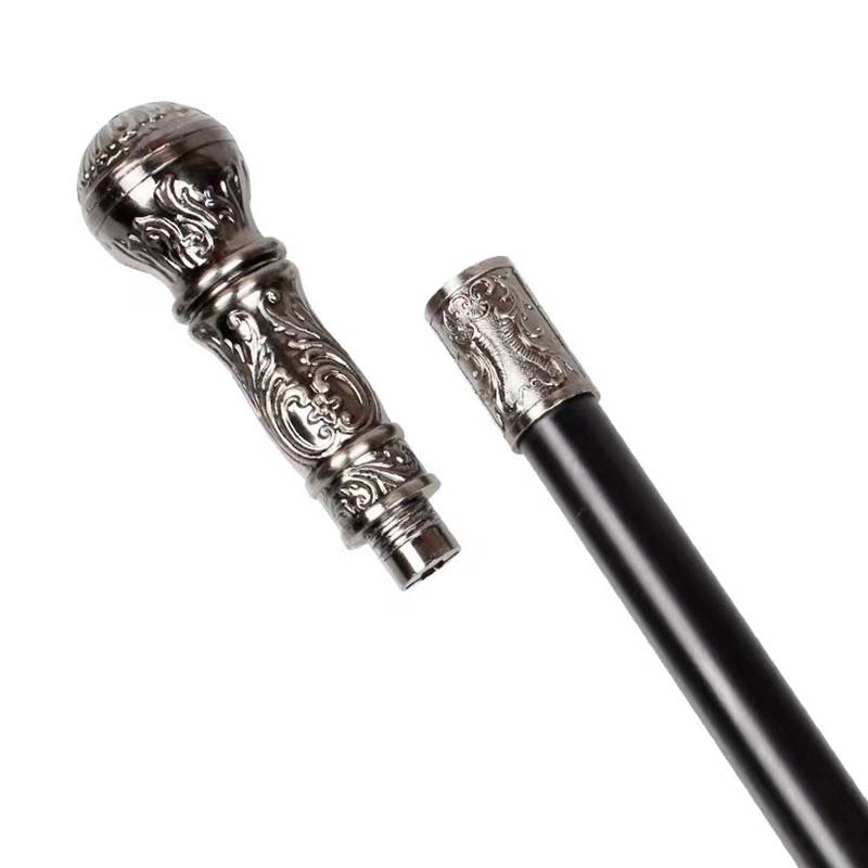 Gold roundhead Lolita cane, metal scepter, cosplay creative handle